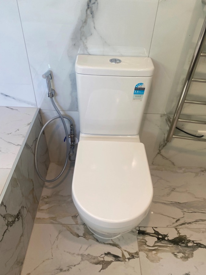 Toilet installed by Fernz Gas & Plumbing Specialist